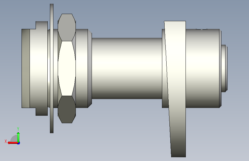 鎖BOCK,BOCK.INOX-3D_6211 背面视图