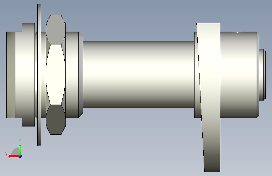 鎖BOCK,BOCK.INOX-3D_6222 背面视图