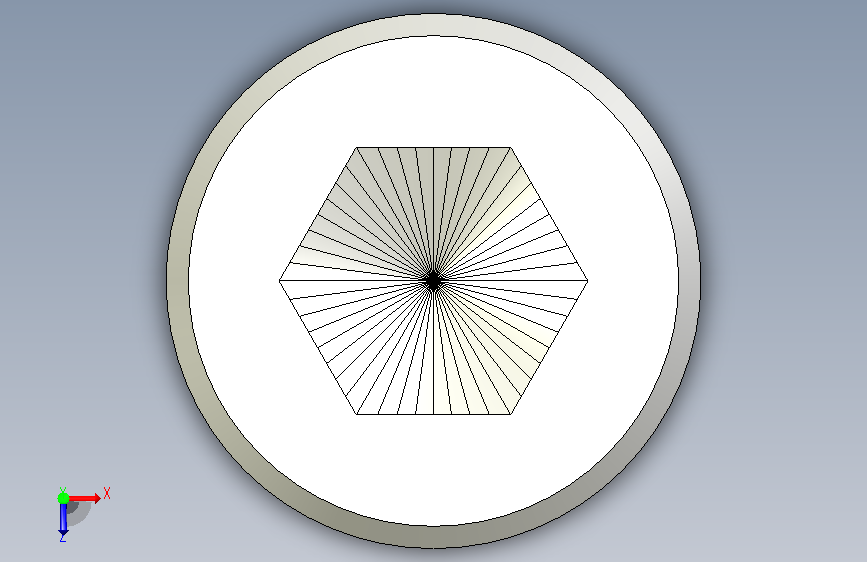 無頭內六角螺絲,不銹鋼無頭內六角螺絲PSW,PSSW-3D_PSSW12-16 俯视图