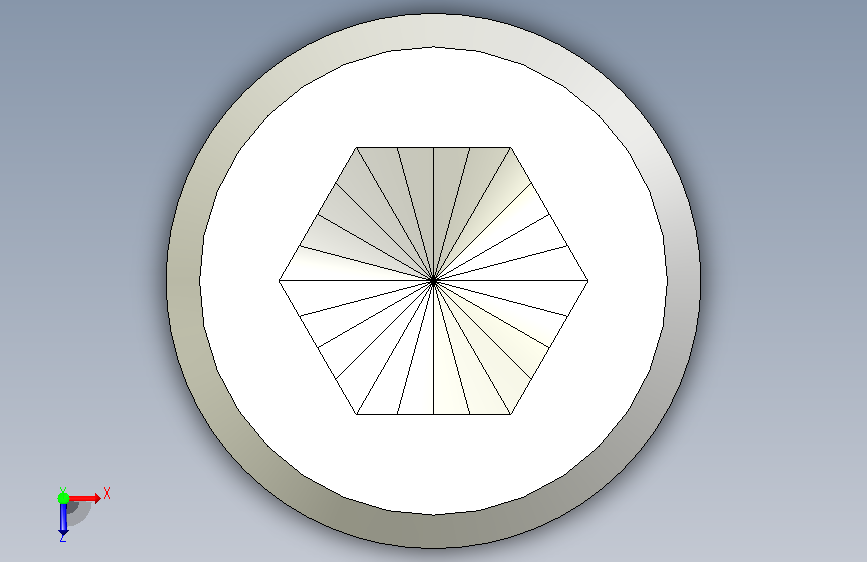 無頭內六角螺絲,不銹鋼無頭內六角螺絲PSW,PSSW-3D_PSW08-35 俯视图