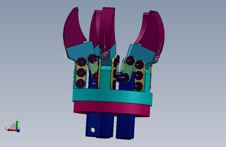 机械爪子+CAD