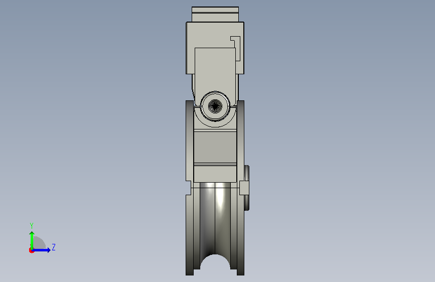 A0012175-管子弯曲模具手动弯管器 左侧视图