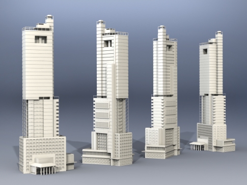 高层建筑, 建筑物