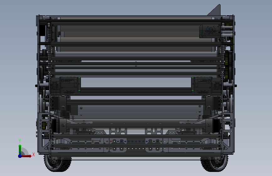 A0012326-FRC 比赛机器人 正面视图