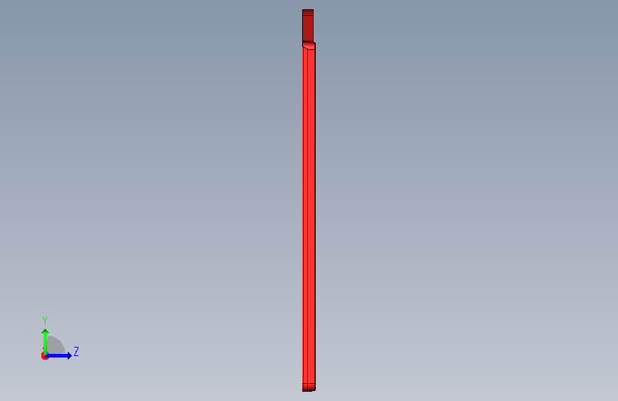 A0012400-3D打印卡持有者 左侧视图