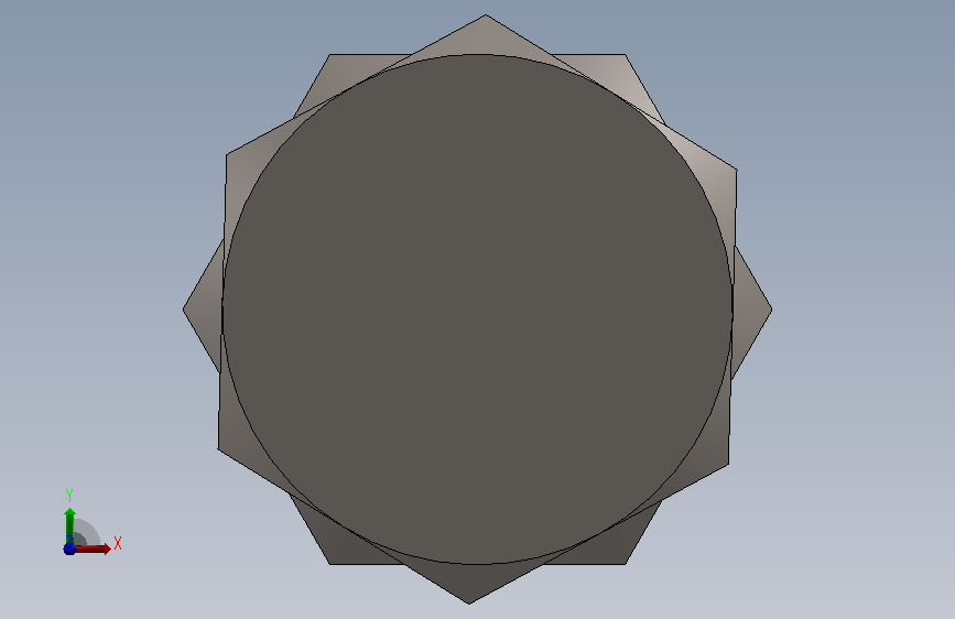 SolidWorks实践 正面视图