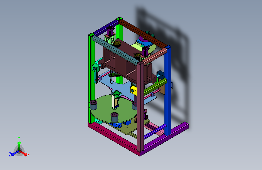 数控漆包线材卷取成型工作站