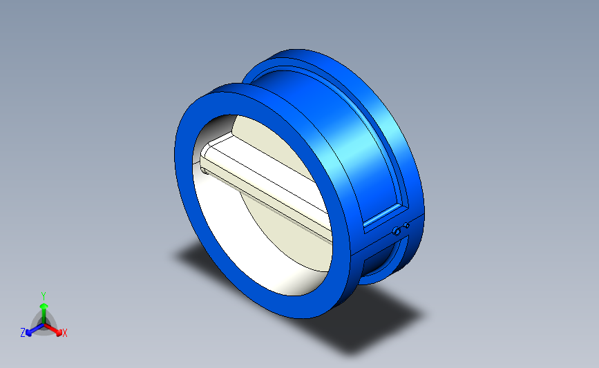 H76H╱Y╱F-PN1.0对夹双板止回阀[H76Y]350