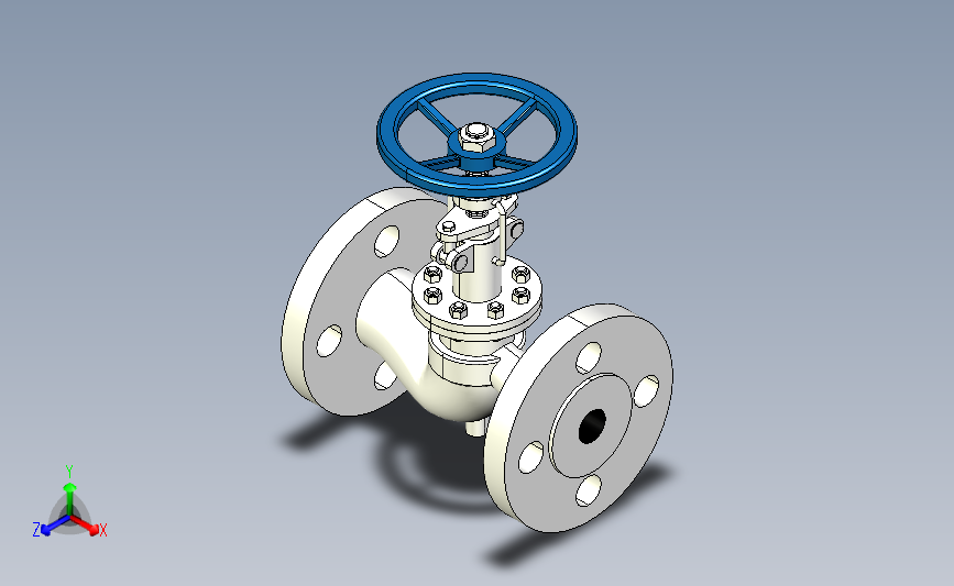 J41T╱W╱F╱H-16法兰式截止阀[J41T-16]