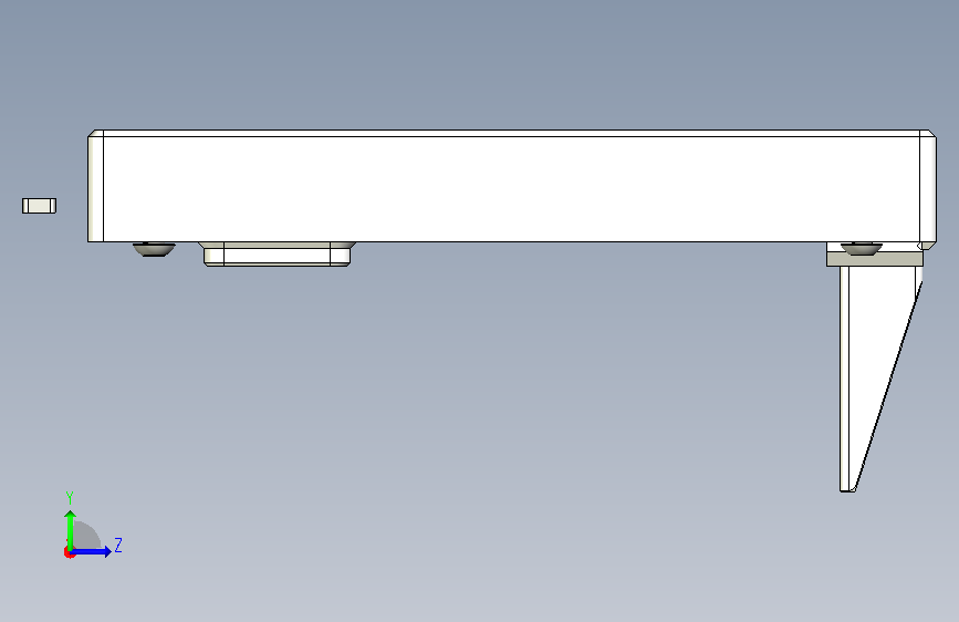 A0012593-OpenDisplay 7.3英寸彩色套件外壳(XIAO EN04 电子纸板 + 7.3英寸全彩电子纸显示) 左侧视图