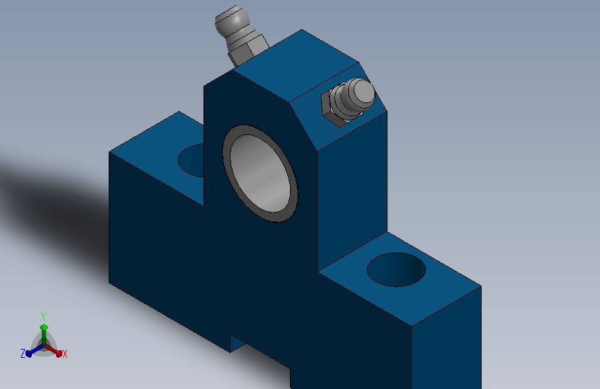 A0012598-耳轴安装座 CLTA -(Rexroth - Bosch) 配件 - DIN 24556 - 建议尺寸 16. - 适用于气缸范围 CDT3  CDW160. - 适用于活塞直径 D=32 mm.