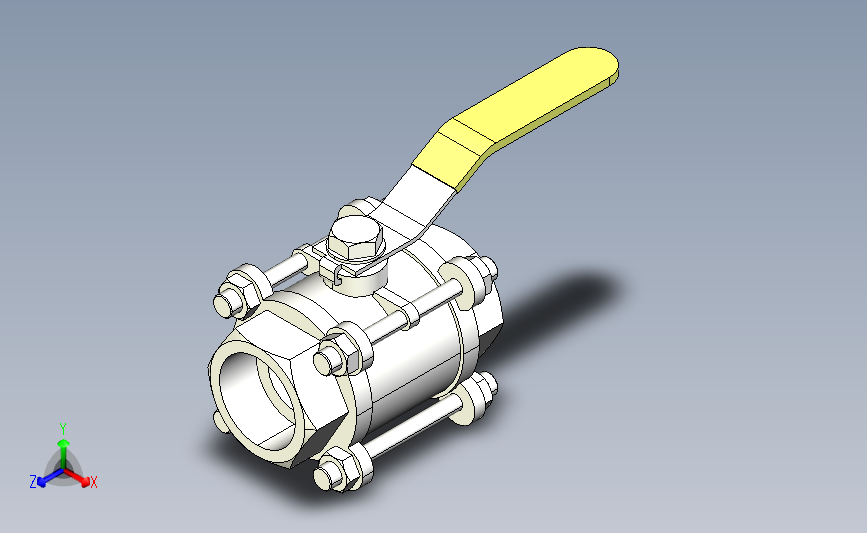 Q11-16-40C-P-R 内（外）螺纹球阀[40].step