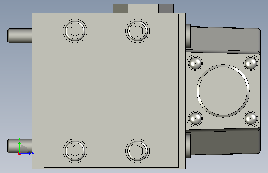 A0012681-外部电子设备用伺服阀 (Rexroth - BOSCH). - 20 Lmin,阀压差 = 70 bar。 - 外部供油,外部排油。 - 二级,型号 4WS2E。 - 公称尺寸 10。 - 连接位置符合 ISO 4401。 - 编号:4401-03-02-094。 左侧视图