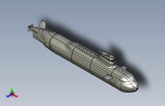 ZR MS Pieterman潜艇模型