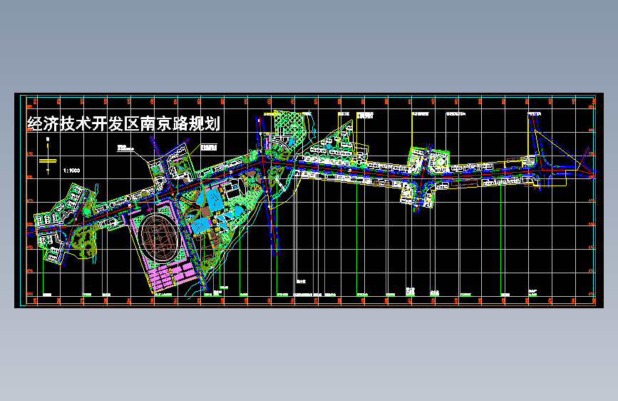 某经济开发区南京路规划