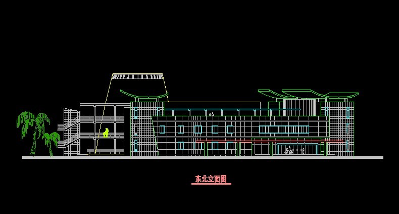 小学平面立面