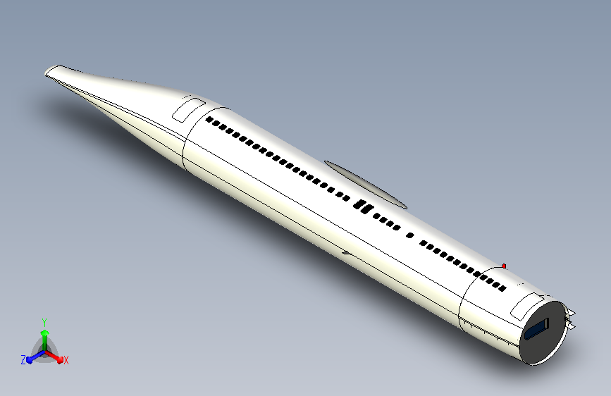 A0012752-波音737-800——机身外壳及完整组装