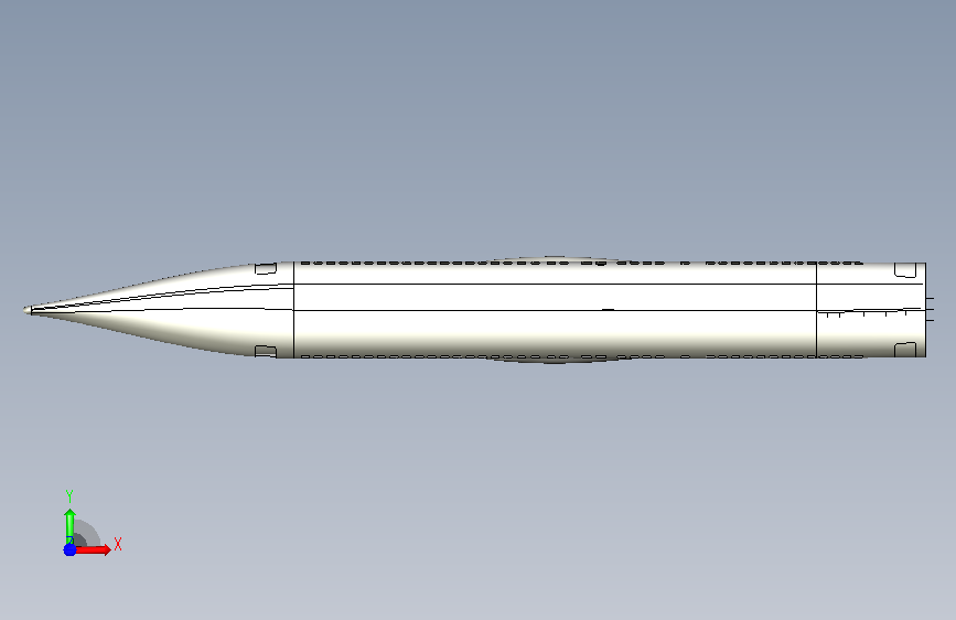 A0012752-波音737-800——机身外壳及完整组装 正面视图