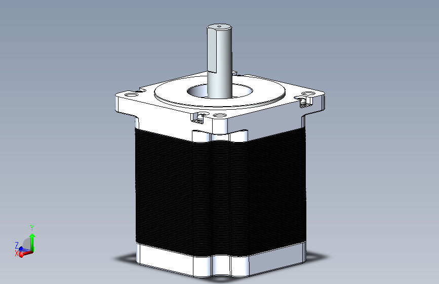 Nema 34  Stepper Motor shaft D14 length 94_Nema 34 步进电机轴 D14 长度 94.SLDPRT