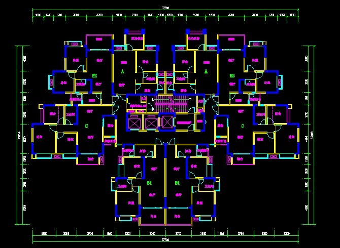 现代高层住宅1号