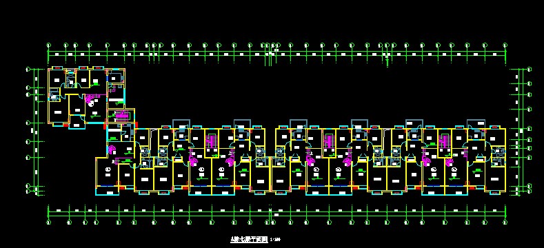 现代风格A型多层商住楼