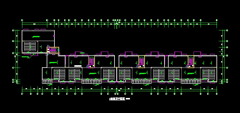 现代风格A型多层商住楼