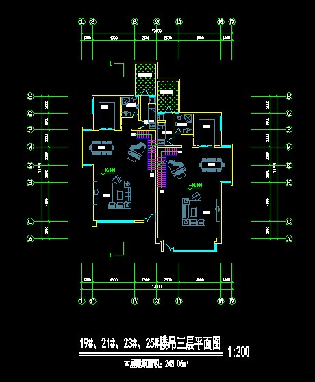现代风格叠拼别墅平