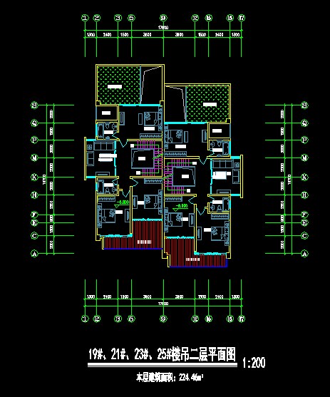 现代风格叠拼别墅平