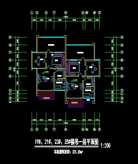 现代风格叠拼别墅平