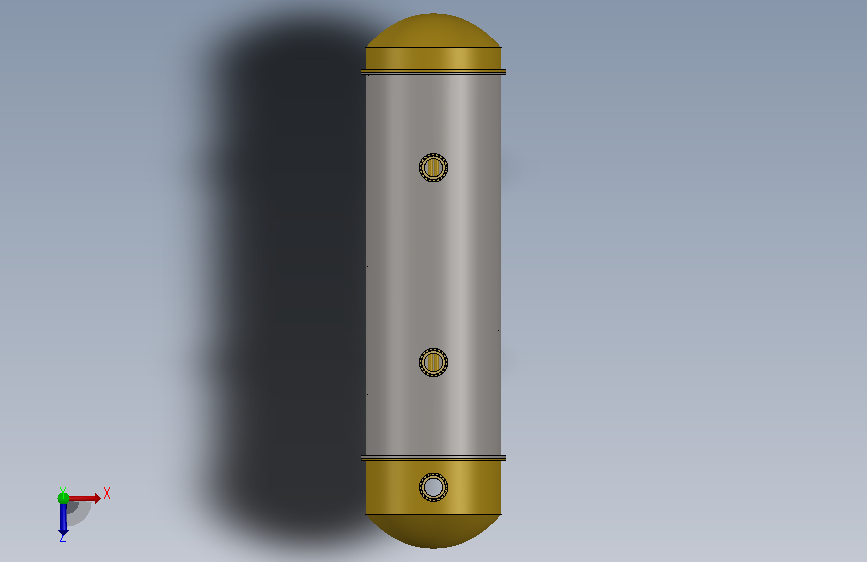 A0012788-壳管式换热器模型 俯视图