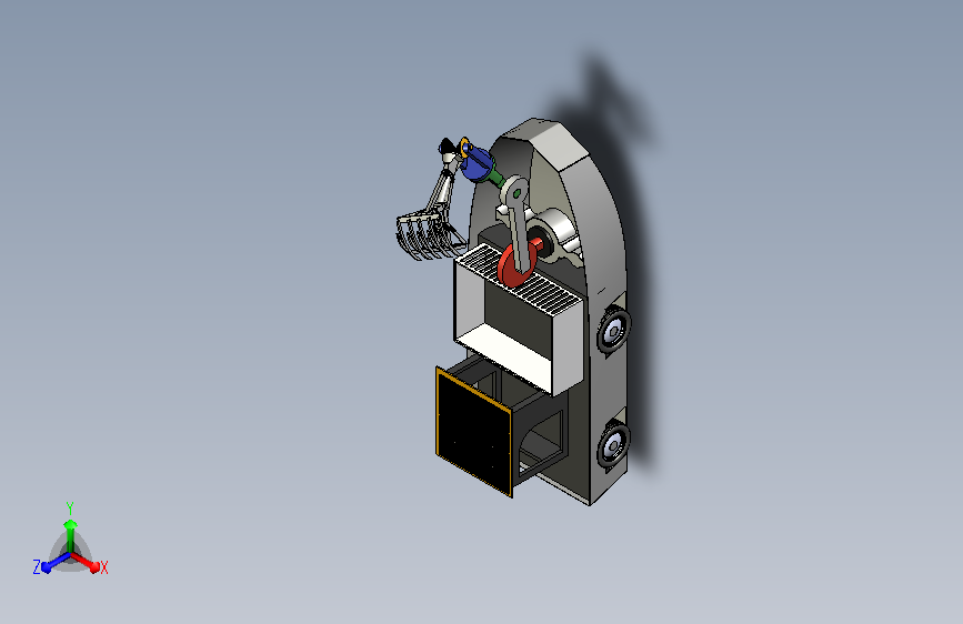A0012906-环保垃圾收集器环保垃圾收集船 主视图