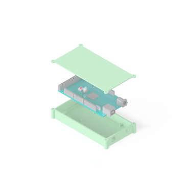 A0012937-带安装硬件的Arduino外壳