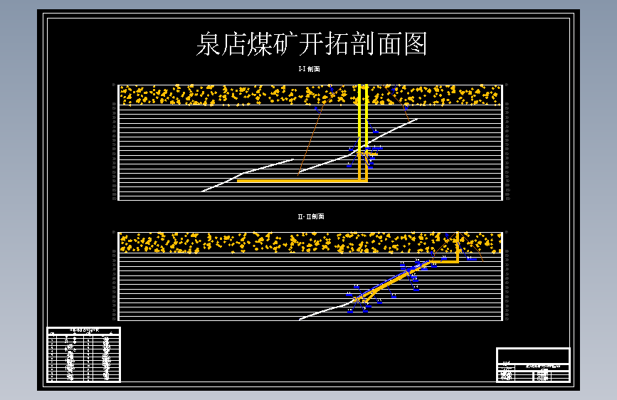 泉店煤矿1.8Mta新井设计 721265 主视图
