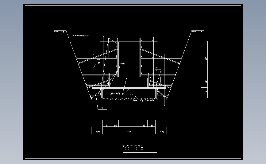 独立柱基模板图2