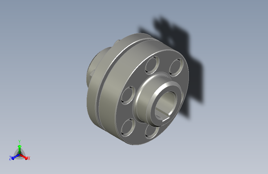 d38mm GOST 21424-93轴用扭矩为250Nm的弹性衬套销联轴器 主视图