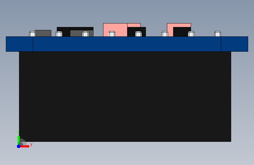 A3006886-Adafruit 的 LSM303 加速度计 + 罗盘芯片,带有可选引脚。 正面视图