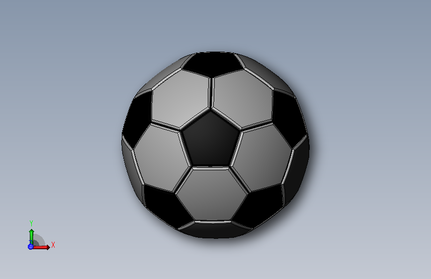 足球3D模型