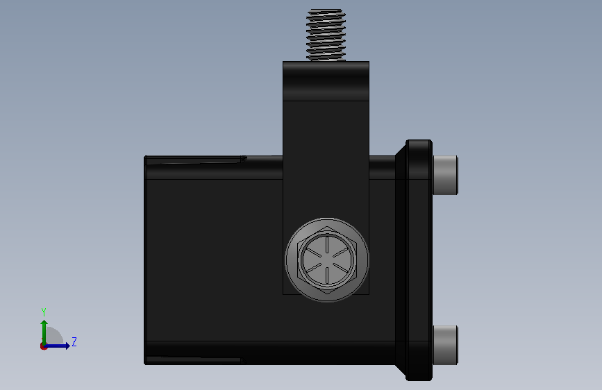 A1003563-LED Bail 灯支架安装灯 左侧视图