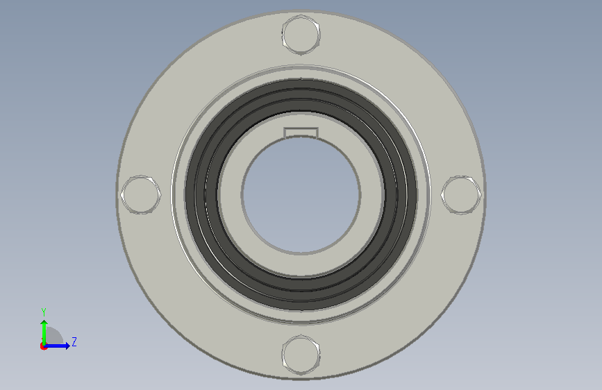 d45mm GOST R 50895-96轴用扭矩为1000 Nm的齿轮联轴器 左侧视图
