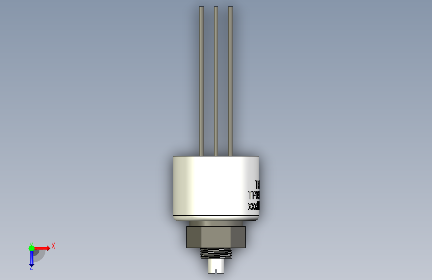 A0013355-特斯拉 TP052c 10E 电位器 俯视图