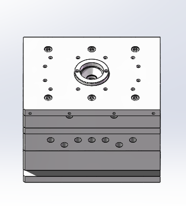 轮子底座模具设计