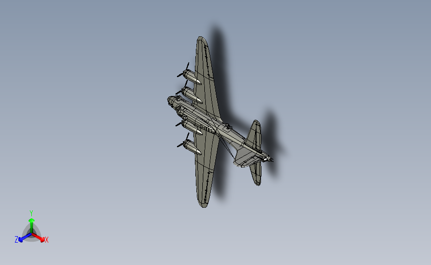 B-17G飞行轰炸机
