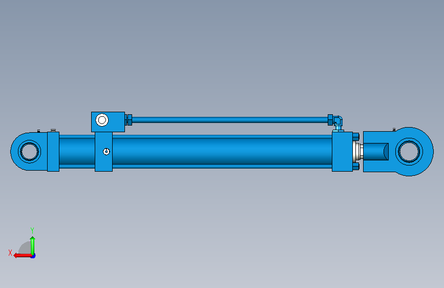 带位置测量系统 CST3 - MS2 的拉杆气缸-cst3-mp5-bore-diameter-d-100mm-with-stroke-length-s-800-mm-1.snapshot.1 背面视图