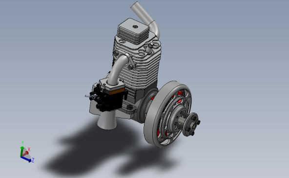 罗托 35fs AL 无人机发动机