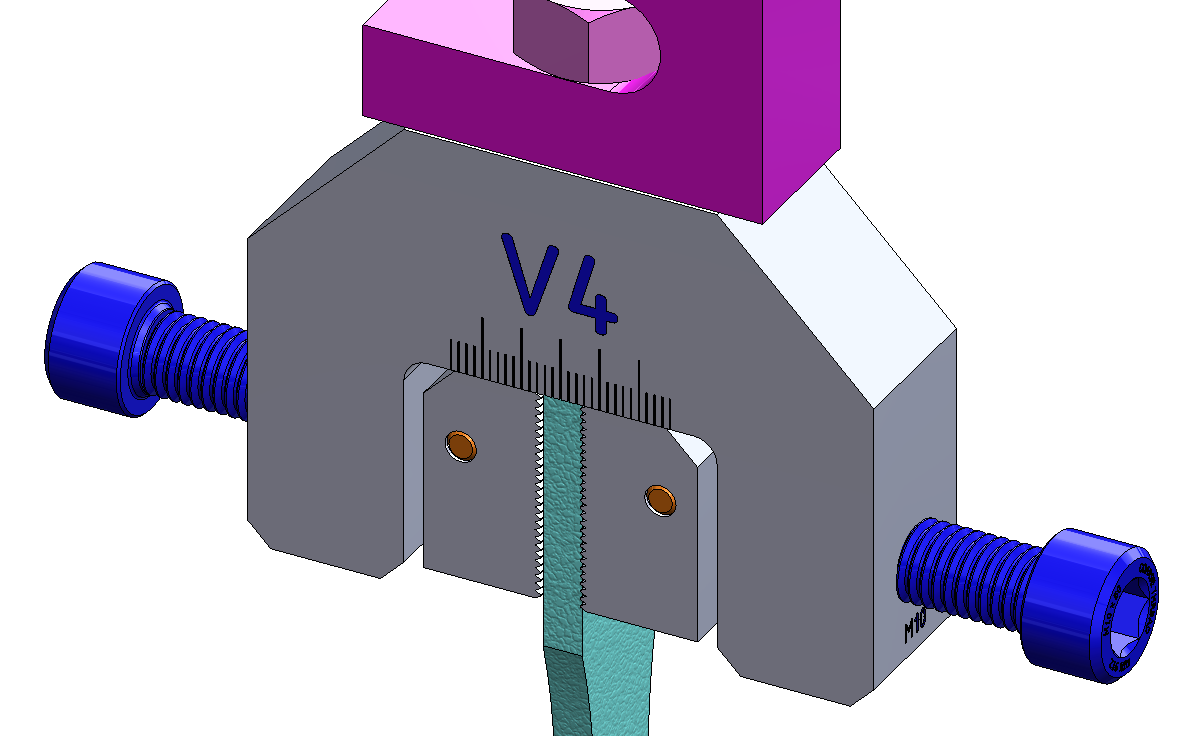 A0013571-夹持用于 ASTM638 或 ISO527 试样 (V4)