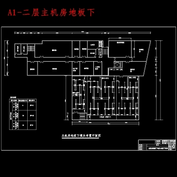 某通讯楼七氟丙烷灭火系统设计-消防类含13张CAD图