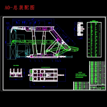 ZFS15000-20-35低位放顶煤液压支架设计含5张CAD图
