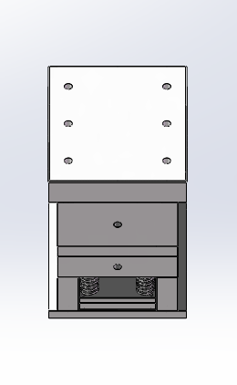 灯具主体模具设计 俯视图