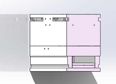 小凳子模具设计2 背面视图