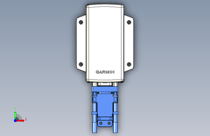A0013706-Garmin GMU 11磁力计参考模型 正面视图